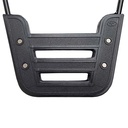 PORTA EQUIPAJE YAMAHA FZ-16 CON DOBLE FIJACION PARA SOPORTAR MAS KG PLASTICA VC (1060)