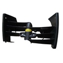 CACHA UNION DEFLECTORES TOMA AIRE YAMAHA (REJILLA) FZ16 NEGRA (FLEXIBLE) PLASTICA VC (982)