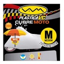 CUBRE MOTOS M 205x89x120 WATER PROOF CON BOLSO PLASTICA VC (987)
