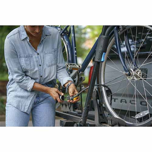 TRABA DISCO (CANDADO) 8110 8mm + CABLE 210cmX10mm ONGUARD