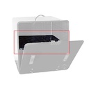 ESTANTE PARA CAJA DELIVERY NEGRA PLASTICA VC (593)
