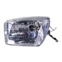 FAROL DELANTERO C/ACRILICO YAMAHA CRYPTON COMPLETA (CRISTAL/FUME) PLASTICA VC (744)