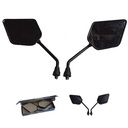 ESPEJO BETA MOTARD /SKUA MOTOMEL /CORVEN MOTARD 200 /OTRAS Ø 10mm JGO. PLASTICA VC (936)