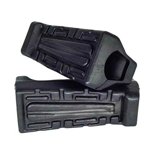 GOMA POSAPIE DELANTERA YAMAHA YBR 125 JGO. PLASTICA VC (824)