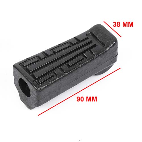 GOMA POSAPIE DELANTERA YAMAHA YBR 125 JGO. PLASTICA VC (824)