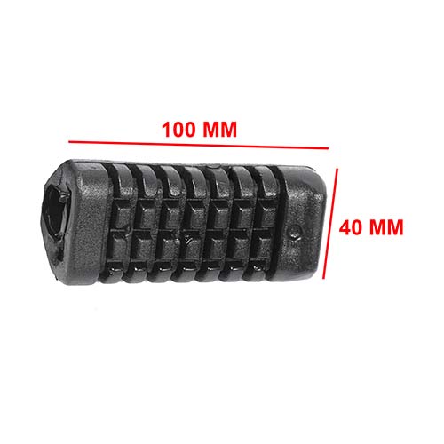 GOMA POSAPIE DELANTERA ZANELLA RX150/ WAVE/ OTRAS JGO. PLASTICA VC (634)