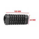 GOMA POSAPIE DELANTERA ZANELLA RX150/ WAVE/ OTRAS JGO. PLASTICA VC (634)