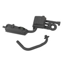 CAÑO DE ESCAPE (CURVA + ARANDELA) MOTOMEL SIRIUS 250 OEM