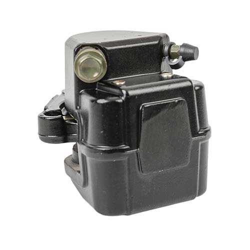 MANIJA DE FRENO + SOPORTE + CALIPER DEL. MOTOMEL SKUA 150 200 250 V6 OEM