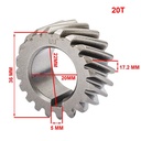 ENGRANAJE PUNTA CIGUEÑAL YAMAHA XTZ125 STD