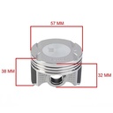 KIT CILINDRO + PISTON ROUSER NS160 (58mm) STD