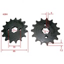 KIT TRANSMISION HONDA C100 BIZ 428H-108L C/CAD. DOR. STD