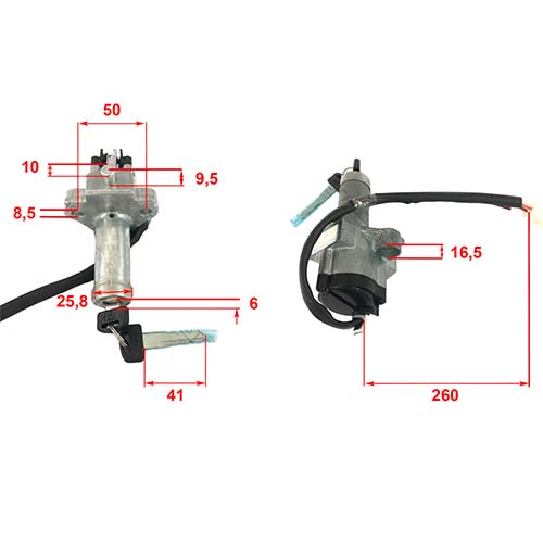 LLAVE DE CONTACTO HONDA XR150L STD