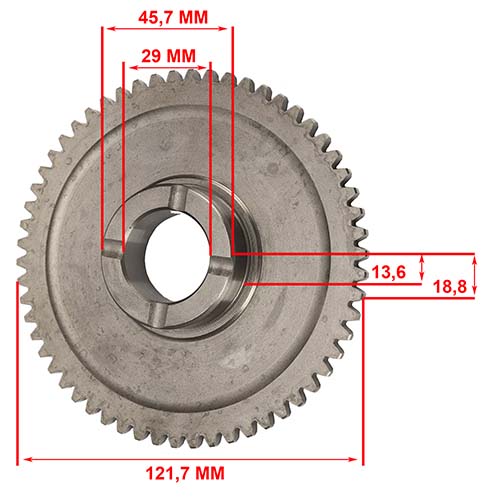 CORONA DE ARRANQUE HONDA CB 125 F (58D) STD