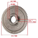 CORONA DE ARRANQUE HONDA CB 125 F (58D) STD