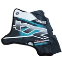FUNDA TANQUE YAMAHA XTZ 125 PLASTICO NEGRO/BLANCO/VERDE FMX (TYG 51 P-NBV)