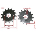 KIT TRANSMISION HONDA TITAN 95/99 428H-116L (43/14) C/CAD. DOR. STD