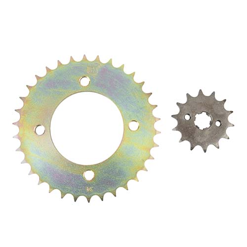 CORONA Y PIÑON HONDA C125 BIZ DORADA STD