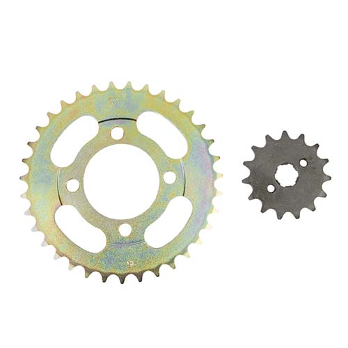 KIT TRANSMISION GUERRERO TRIP 110 (35T/15T) (PASO 420) C/CAD. DOR. STD