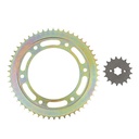 KIT TRANSMISION HONDA NXR 125 BROS STD 428H-132L/XR125L C/CAD. DOR. STD