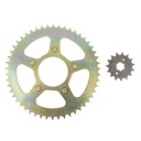 KIT TRANSMISION HONDA XLR 125 (50T/15T) 428H-126L C/CAD. DOR. STD