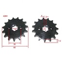 KIT TRANSMISION GILERA SMASH/HONDA WAVE (35/15) 428H-108L C/CAD. DOR. STD