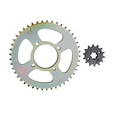 KIT TRANSMISION YAMAHA YBR 125 2003/05 (45/14) 428H-118L C/CAD. DOR. STD