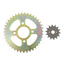 CORONA Y PIÑON BAJAJ ROUSER 200 (39x14) DORADA STD