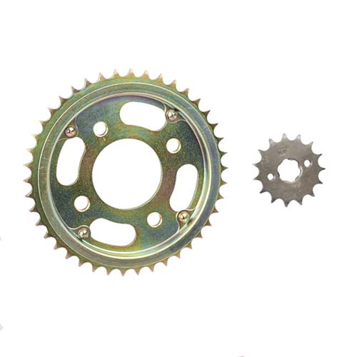 KIT TRANSMISION HONDA CB150 INVICTA /Z. ZTT200 42/15 428H-132L C/CAD. DOR STD