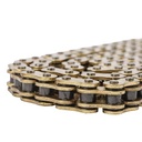 KIT TRANSMISION BAJAJ ROUSER NS160 CON DISCO DE FRENO DELANTERO Y ZAPATA TRASERA 428-134L (45/15) C/CAD. DOR. C/ORING STD