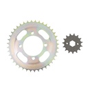 KIT TRANSMISION HONDA SDH 125 STORM (40/15) 428H-118L C/CAD. DOR. STD