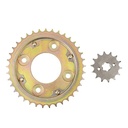 KIT TRANSMISION HONDA WAVE 110S (2017-2024) (37/14) 428H C/CAD. DOR. STD