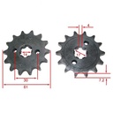 CORONA Y PIÑON HONDA WAVE 110 S (2017x2018) (428x37x14) DORADA STD