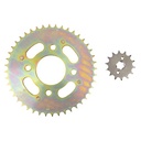 KIT TRANSMISION HONDA CB1 44/14 428H-122L C/CAD. DOR STD