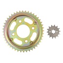 KIT TRANSMISION HONDA CB1 44/14 428H-122L C/CAD. DOR STD