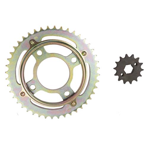 KIT TRANSMISION HONDA CG TITAN 2000/04 (44/14) 428H-116L C/CAD. DOR. STD