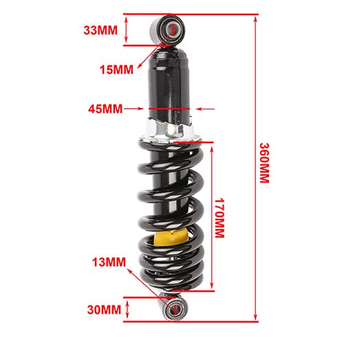 AMORTIGUADOR (MONO) YAMAHA XTZ 125 STD EXCLU