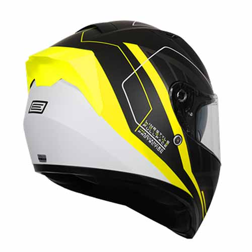CASCO H128 STRADA LINESTYLE FLUO YELLOW/BLACK XL ORIGINE