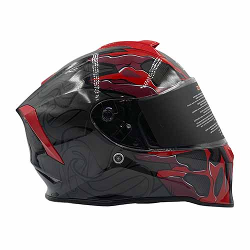 CASCO H151 DINAMO SZ TITAN-RED XL ORIGINE