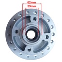 MAZA DELANTERA YAMAHA YBR 125 C/FRENO A DISCO YAMATO