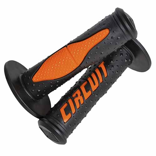 PUÑO ELECTRA RACING NEGRO/NARANJA (JGO) CIRCUIT MA008-219