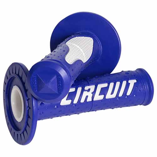 PUÑO ELECTRA RACING AZUL/BLANCO (JGO) CIRCUIT MA008-242