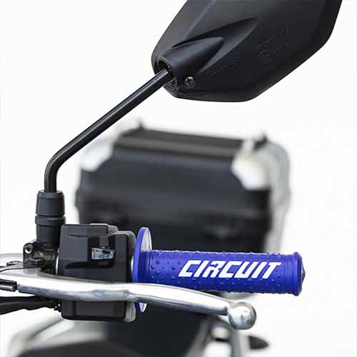 PUÑO ELECTRA RACING AZUL/BLANCO (JGO) CIRCUIT MA008-242