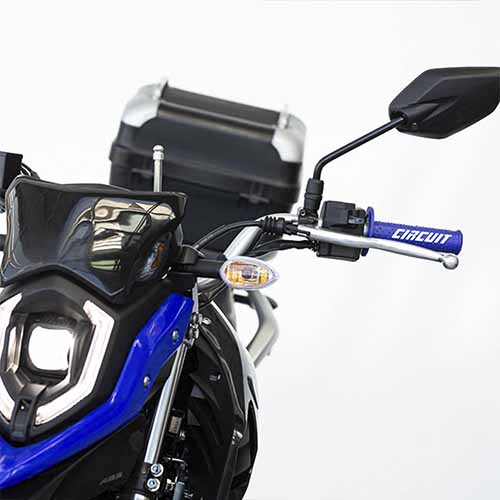 PUÑO ELECTRA RACING AZUL/BLANCO (JGO) CIRCUIT MA008-242