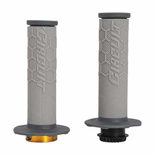 PUÑO UNIVERSAL KIRA LOCK-ON GRIS/TITANIO C/ADAPTADORES (JGO) CIRCUIT MA016-23A