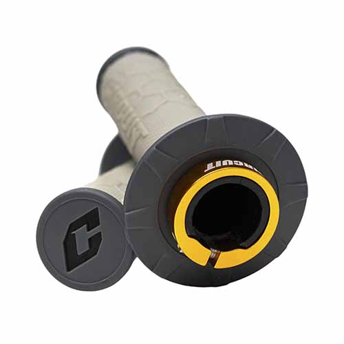 PUÑO UNIVERSAL KIRA LOCK-ON GRIS/TITANIO C/ADAPTADORES (JGO) CIRCUIT MA016-23A