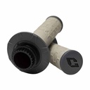 PUÑO UNIVERSAL KIRA LOCK-ON GRIS/TITANIO C/ADAPTADORES (JGO) CIRCUIT MA016-23A