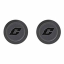 PUÑO UNIVERSAL KIRA LOCK-ON GRIS/TITANIO C/ADAPTADORES (JGO) CIRCUIT MA016-23A