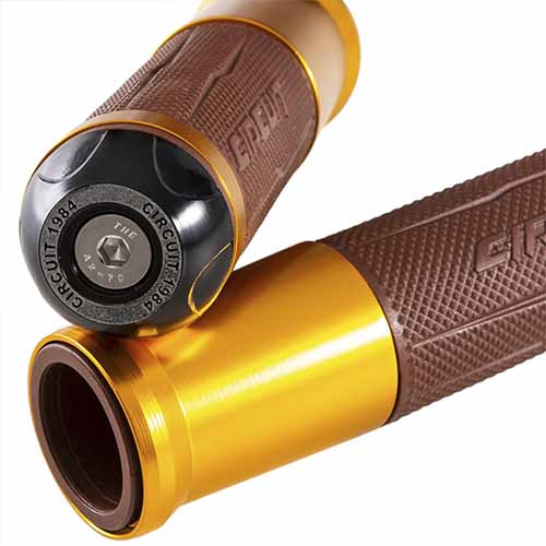 PUÑO SILVERSTONE MARRON/DORADO (JGO) CIRCUIT MA017-34K