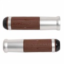 PUÑO SILVERSTONE MARRON/ALUMINIO (JGO) CIRCUIT MA017-34M